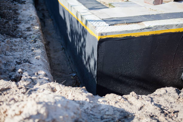 Professional Waterproofing technician working in Pierceton, IN